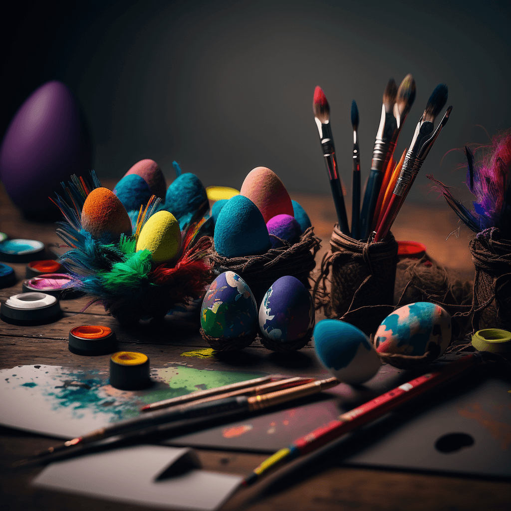 Die verzauberten Osterpinsel